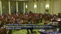LIVE - Electors of the California Electoral College cast their ballots for U.S. president
