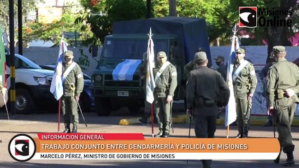 Trabajo conjunto entre Gendarmería y Policía de Misiones