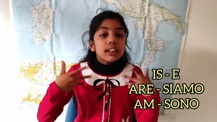 VERB TO BE | VERBO ESSERE | Singular and Plural | English and Italian | Sofi and Oli