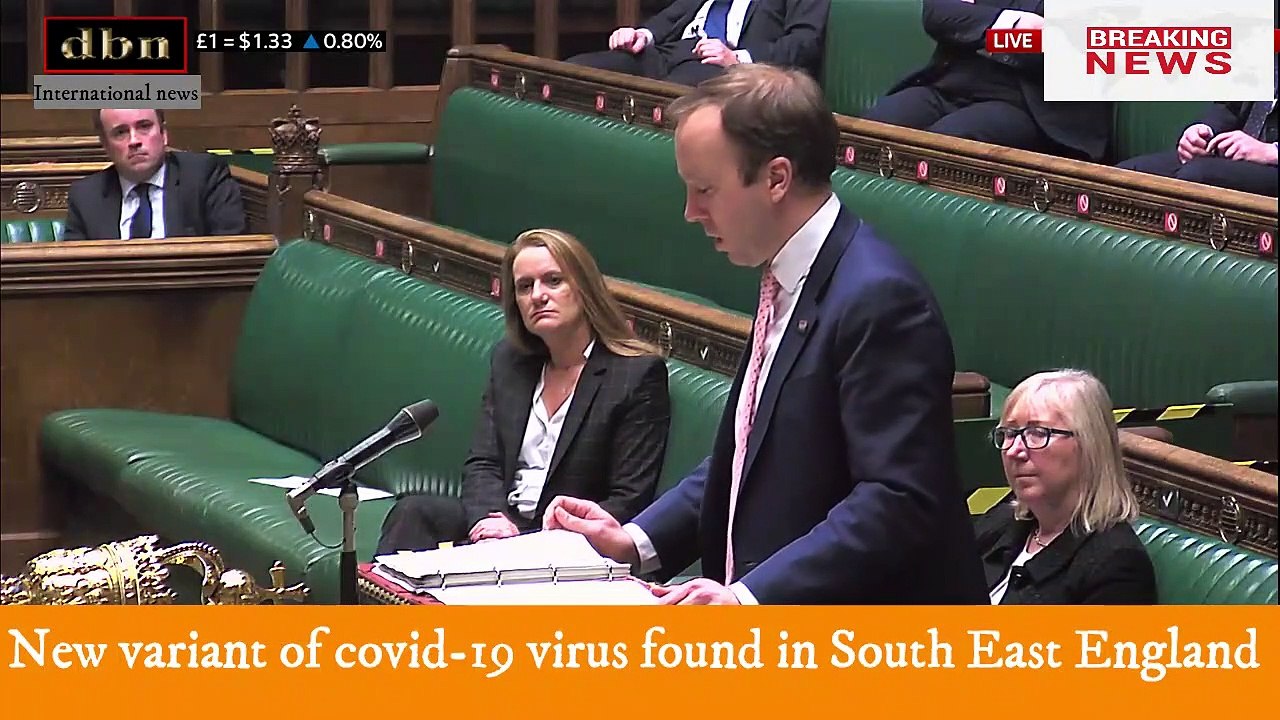 New variant of covid-19 virus found in South East England