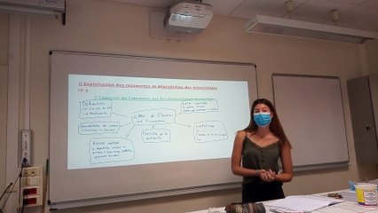 Vidéo 3 - présentation carte mentale  «  effets de l’Homme sur les écosystèmes »