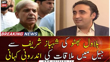 Inside story of Bilawal Bhutto's meeting with Shahbaz Sharif in jail