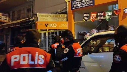 Alkollü şahıs polis ekiplerine zor anlar yaşattı