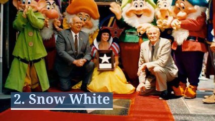 17 fictional characters with stars on the Hollywood Walk of Fame