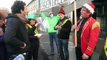 - Fransız eğlence sektörü temsilcilerinden hükümet protestosu