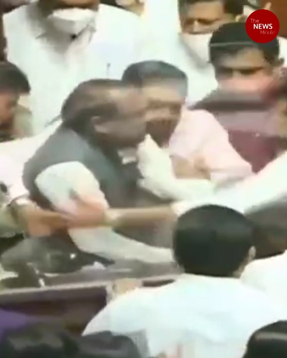 Massive ruckus in Karnataka Legislative Council, Deputy Chairman manhandled