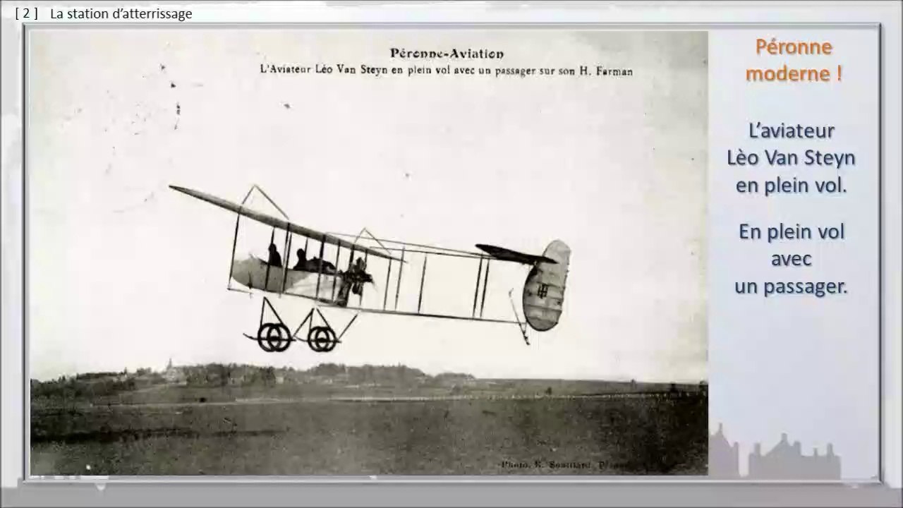 130 - PERONNE, BALADE DANS LE TEMPS,  -- L'aérodrome : du Quinconce à Flamicourt.