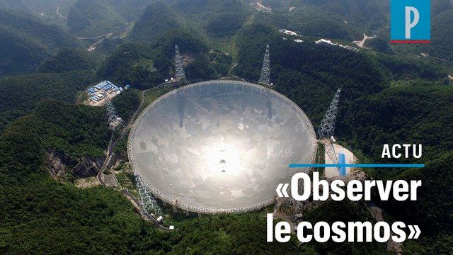 La Chine dévoile un radiotélescope géant, à la recherche d’extraterrestres et galaxies lointaines