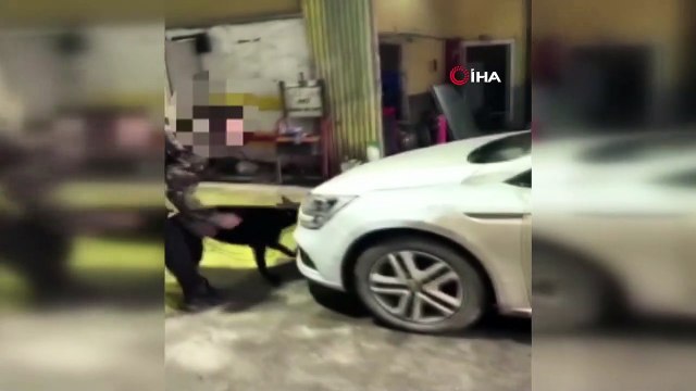 Yakıt deposuna zulalanmış 5 kilo 200 gram uyuşturucu ele geçirildi