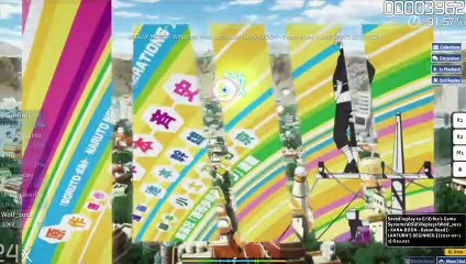 Osu! •UNL• ~ GamePlay ~ Replay KANA BOON Baton Road Lanturn's Beginner ~ Osu! App ~ 1080pᴴᴰ ~ 2019 ~ W10