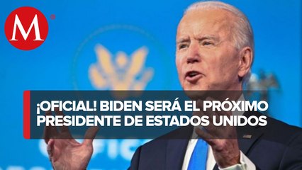 Biden pide a Trump reconocer derrota: "se ha negado a respetar la voluntad popular"