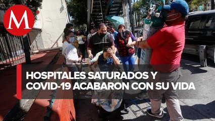 Mujer muere por covid-19 mientras buscaba una cama de hospital