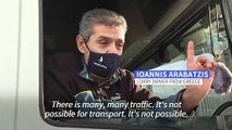 'Never again': Brexit traffic jams test truck drivers' patience