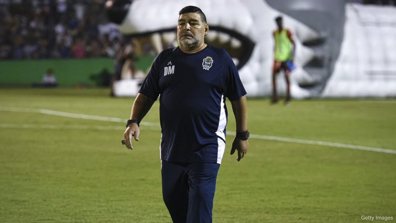 Durch die Jahre mit Fußball-Legende Diego Maradona