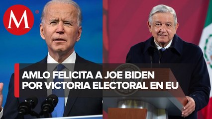 "Le deseo la mejor de las suertes": la carta de AMLO ante triunfo de Biden