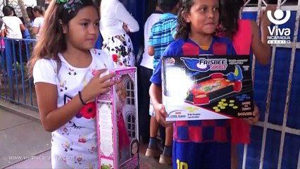 Más de 17 mil niños de Matagalpa reciben el regalo de navidad enviado por el Gobierno