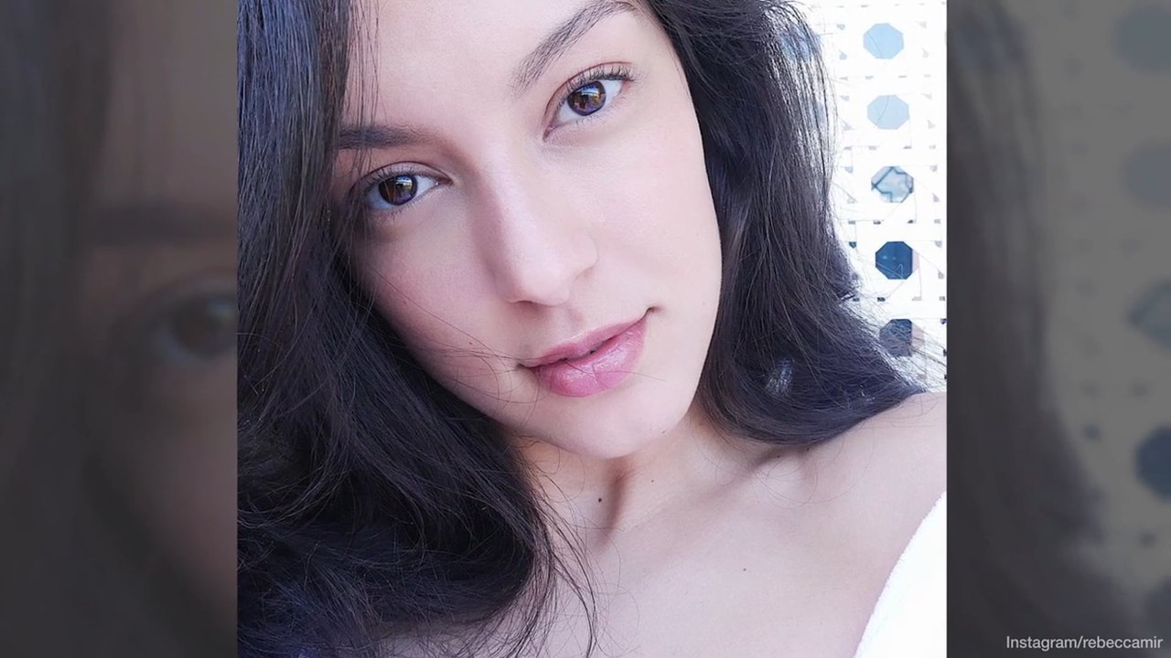 Rebecca Mir auch ohne Make-up wunderschön