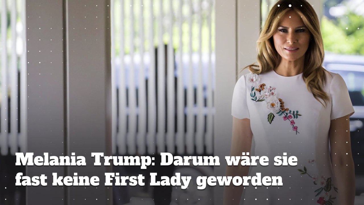Melania Trump: Darum wäre sie fast keine First Lady geworden