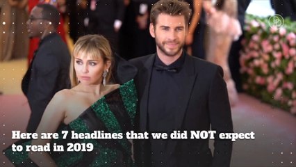 7 Celebrity Headlines We Did Not Expect In 2019