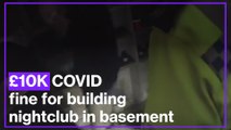 Hairdressers facing £10,000 COVID fine for building  nightclub in basement with 100 revellers