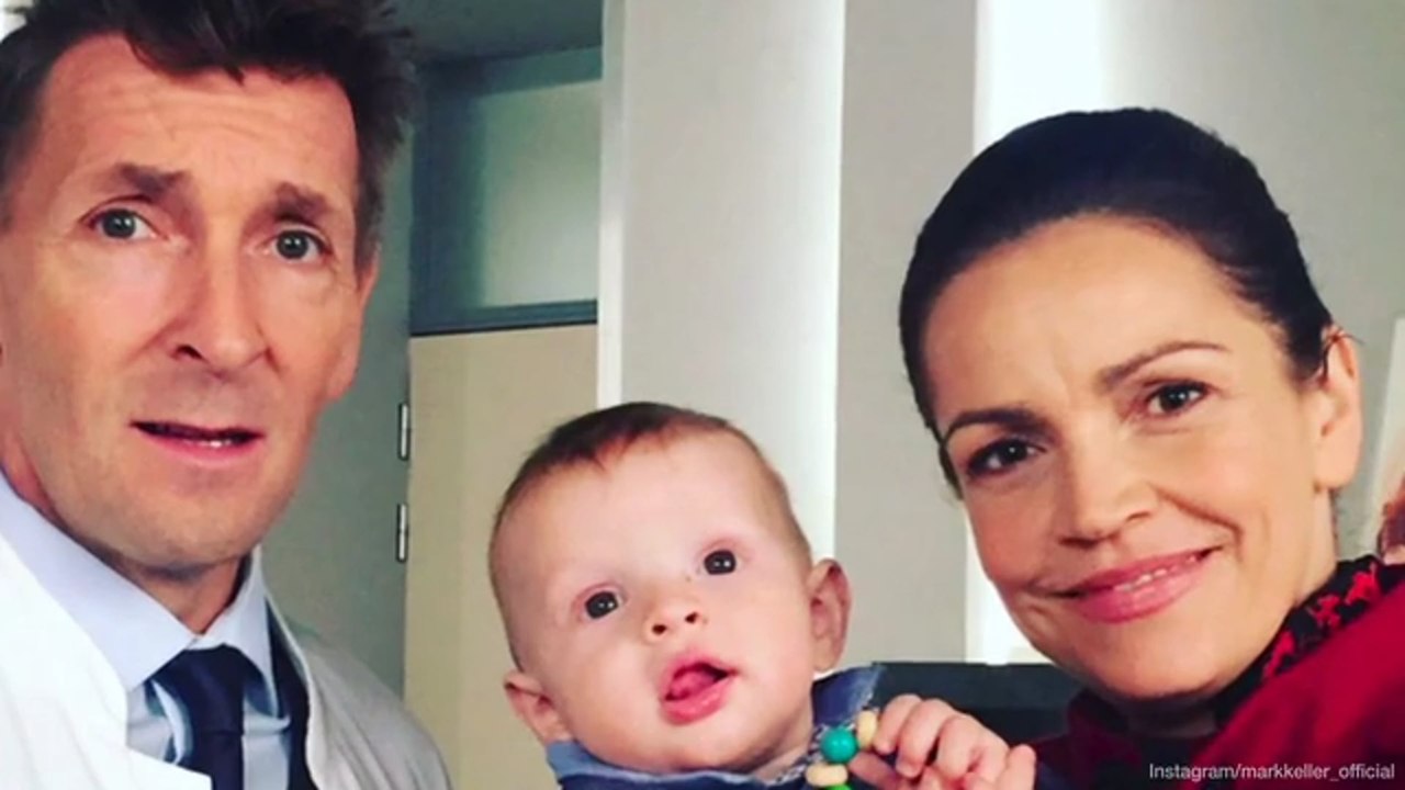 Baby beim „Bergdoktor“? Dieses Bild lässt die Fanherzen höher schlagen