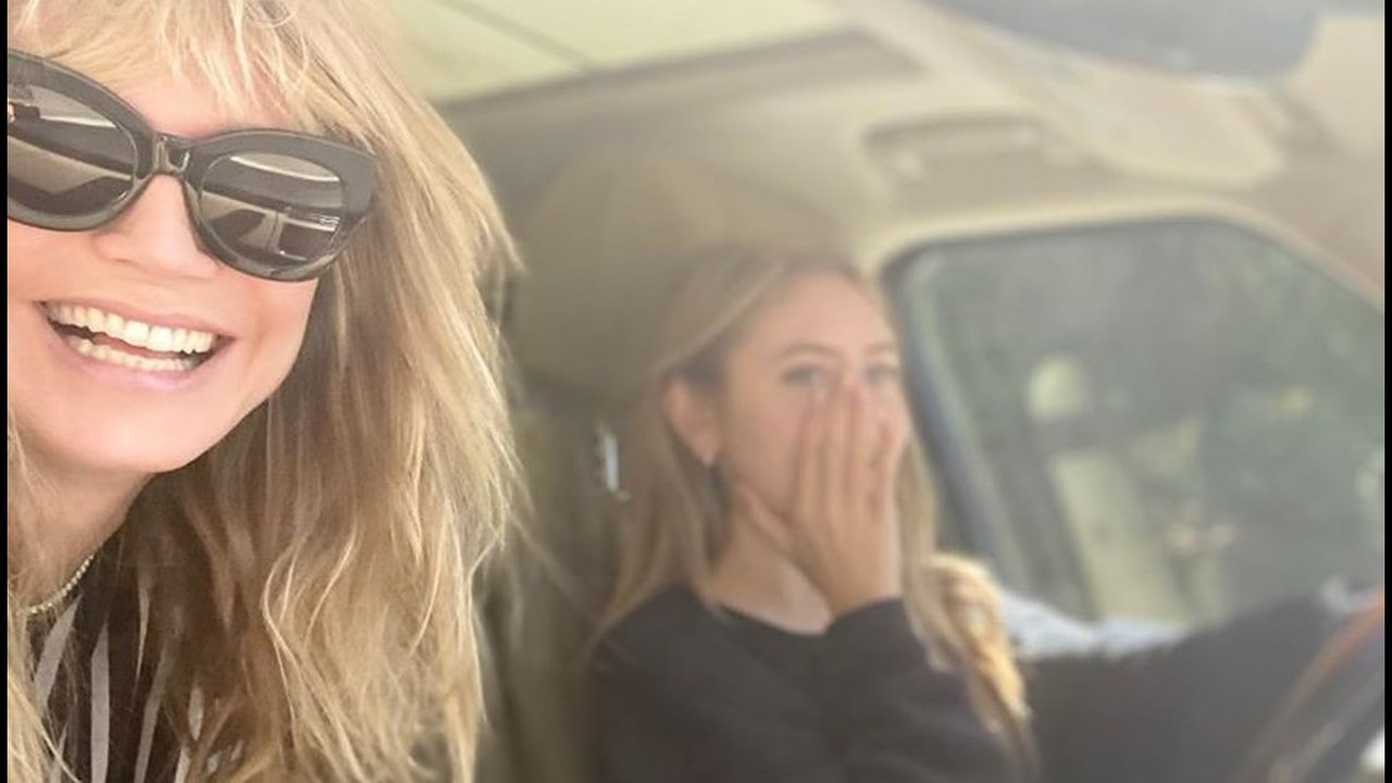 Auf ihrem eigenen Profil: Heidi Klum zeigt Tochter Leni