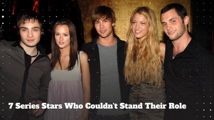 7 TV Stars Who Could NOT Stand Their Role