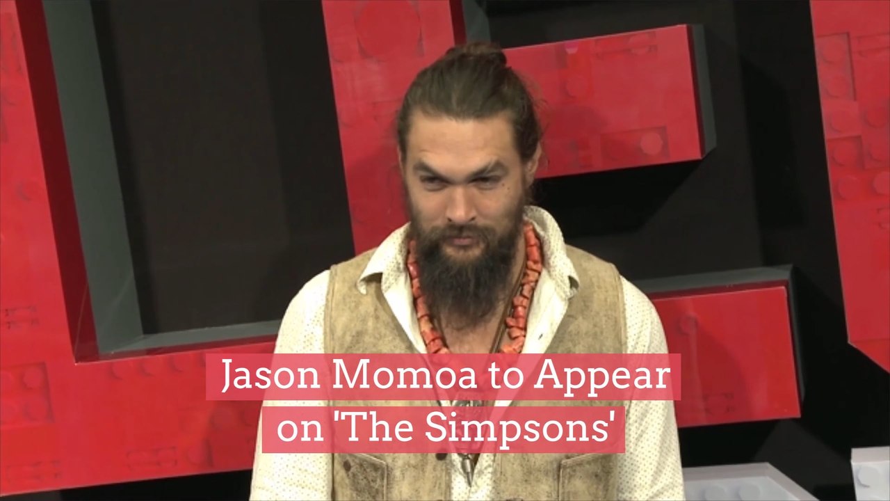 Jason Momoa To Appear On The Simpsons Video Dailymotion