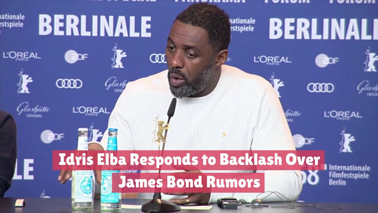 Idris Elba Responds to Backlash Over "James Bond" Rumors