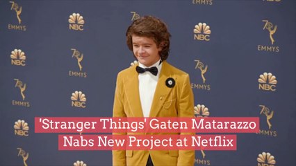'Stranger Things' Gaten Matarazzo Nabs New Project at Netflix