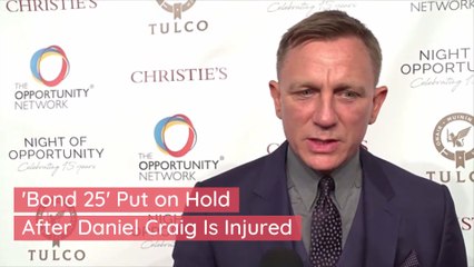 'Bond 25' Put on Hold After Daniel Craig Is Injured