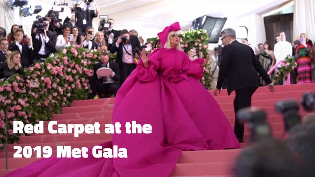 Red Carpet at the 2019 Met Gala