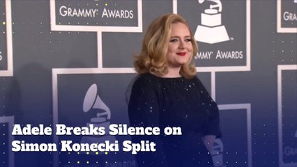 Adele Breaks Silence on Simon Konecki Split