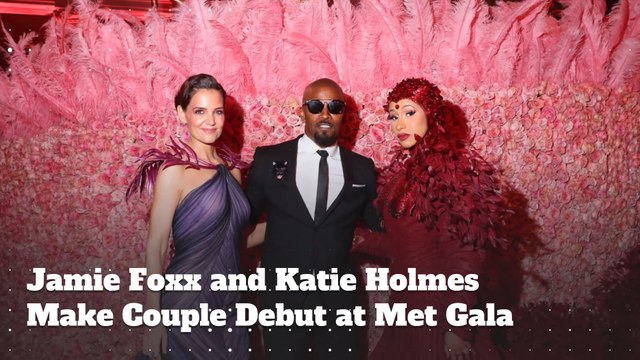Jamie Foxx and Katie Holmes Make Couple Debut at Met Gala