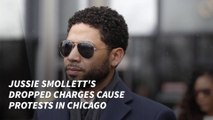 Jussie Smollett's Dropped Charges Cause Protests in Chicago