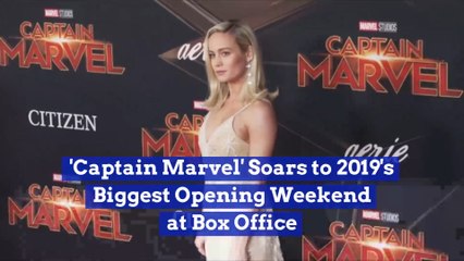 'Captain Marvel' Soars to 2019's Biggest Opening Weekend at Box Office