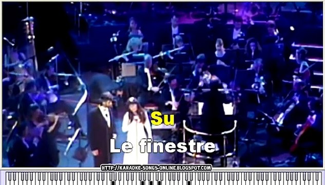 Andrea Bocelli, Sarah Brightman - Time To Say Goodbye -Karaoke Instrumental version