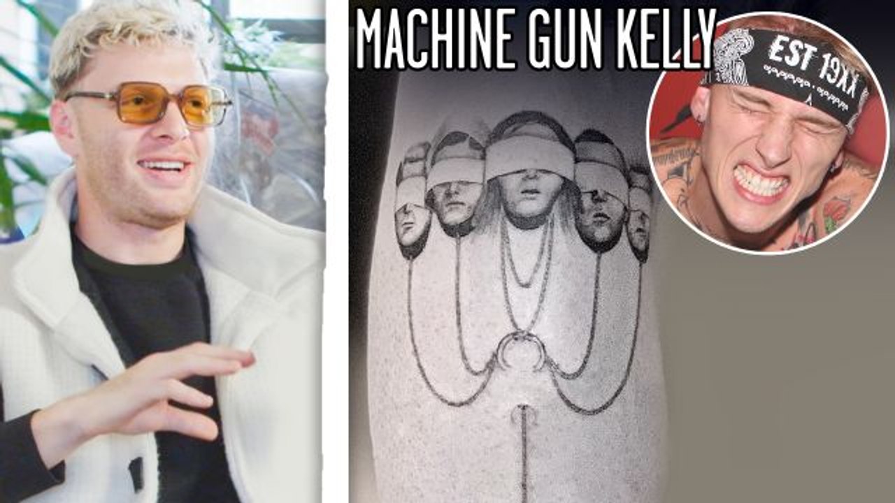Pete Davidson & MGK Tattoo Artist Snuffy Breaks...