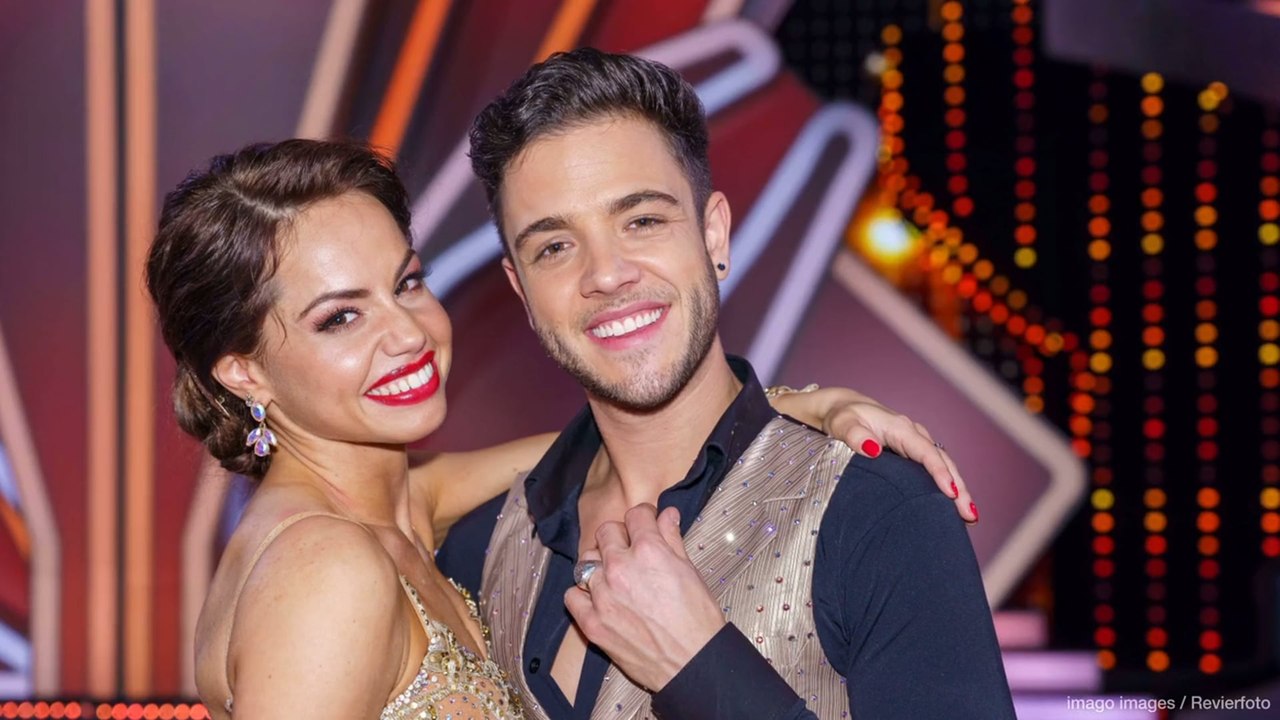 Süßes Pärchenbild von Luca Hänni und Christina Luft