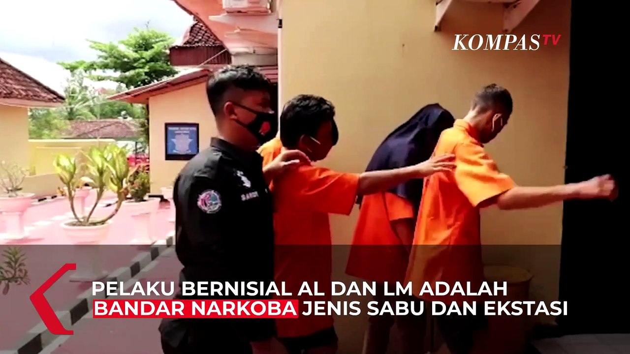 Dua Pelaku dan Pasutri Pengedar Narkoba Jenis Sabu dan Pil Ekstasi Ditangkap Polisi