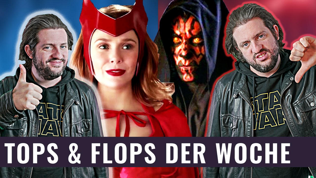Erste Infos zu WandaVision & George Lucas Star Wars Sequel Trilogie | Top und Flop