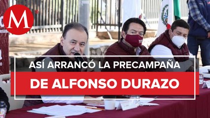 Durazo inicia campaña como precandidato de Morena a gubernatura de Sonora