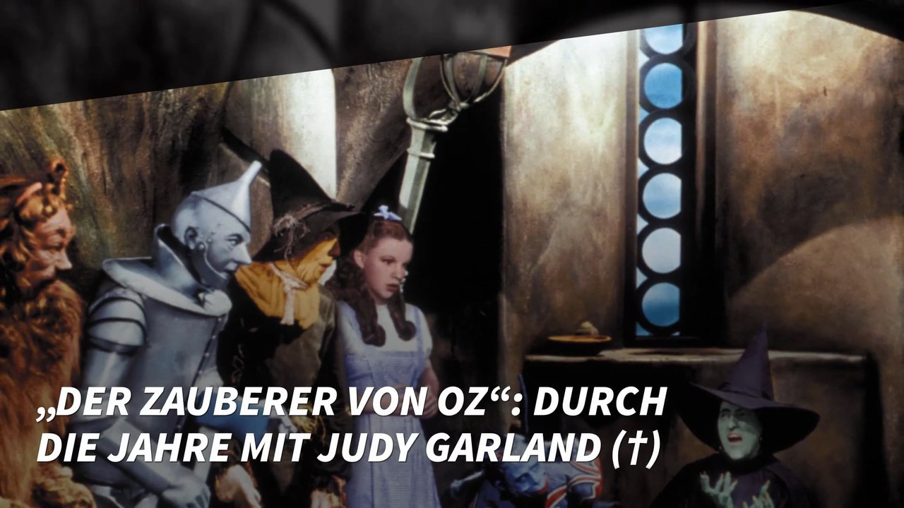 „Der Zauberer von OZ“: Durch die Jahre mit Judy Garland (†)