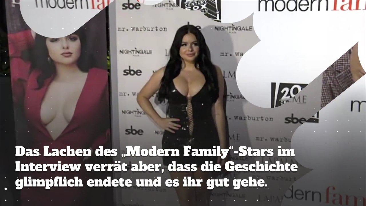 „modern family“-star ariel winter: horror-unfall