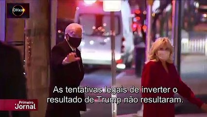 Biden exige a Trump que aceite a derrota nas presidenciais