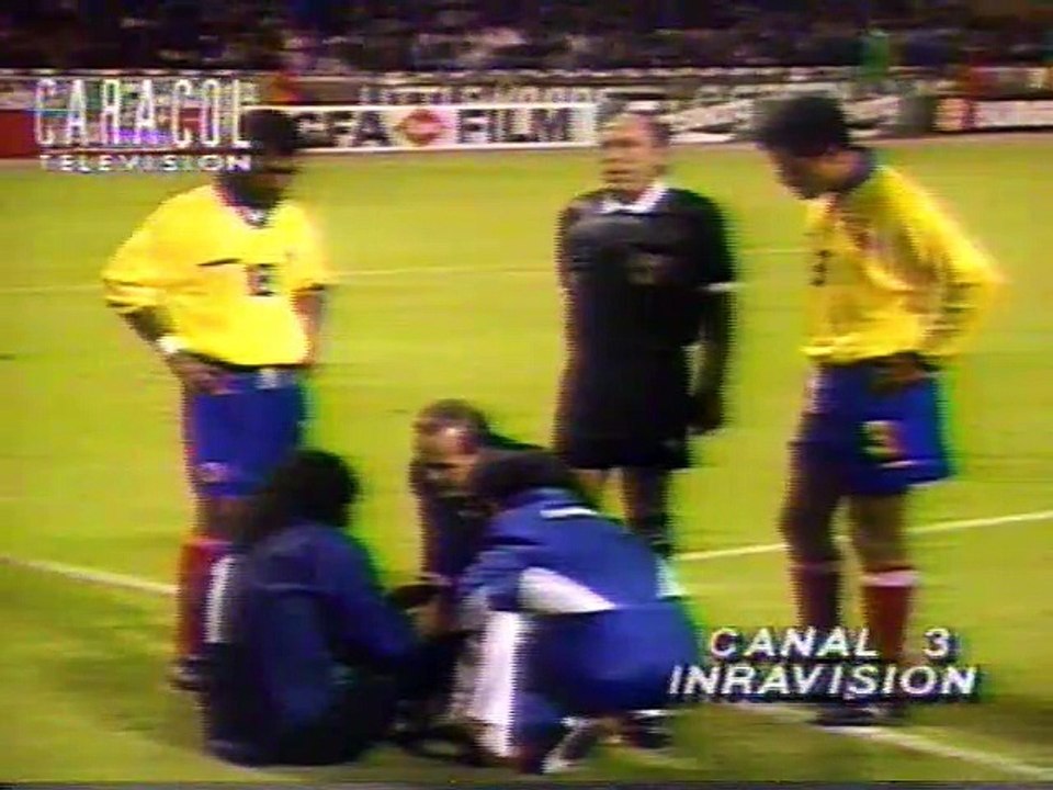 Inglaterra vs Colombia Amistoso 1995 (Segundo Tiempo)