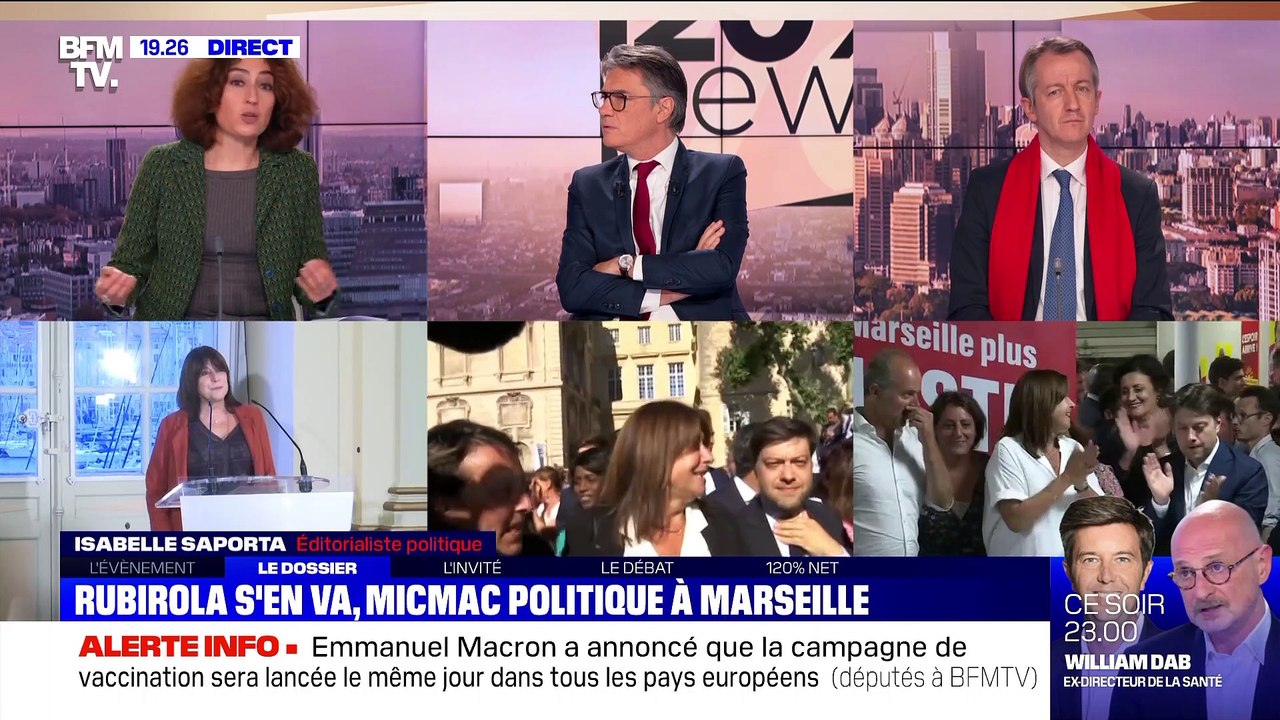 Michèle Rubirola "quitte ses fonctions de maire de Marseille" - 15/12