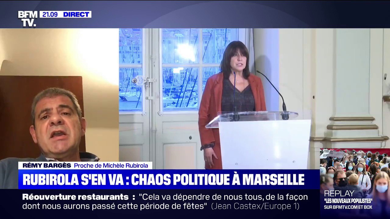 Rémy Bargès (proche de Michèle Rubirola): "Il n'y a aucune manœuvre ou magouille" dans sa démission
