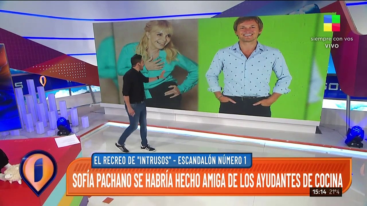 Caliente interna en el programa de cocina