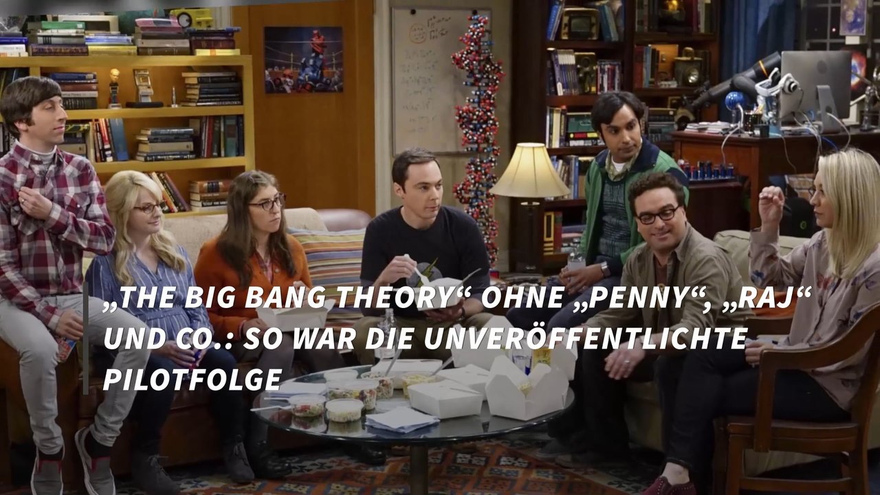 „The Big Bang Theory“ ohne „Penny“, „Raj“ und Co.: So war die unveröffentlichte Pilotfolge